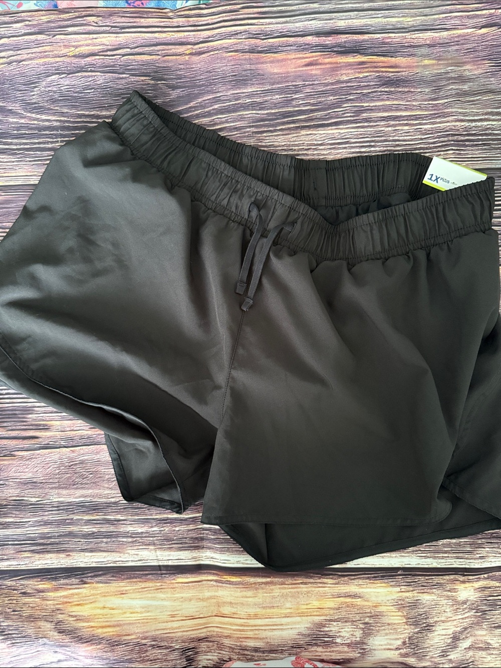 Old Navy Black Athletic Shorts with Drawstring